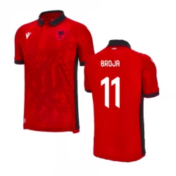 Broja #11 Albanien Fußballtrikots EM 2024 Heimtrikot Herren