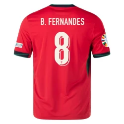 Bruno Fernandes #8 Portugal Fußballtrikot EM 2024 Heimtrikot Herren