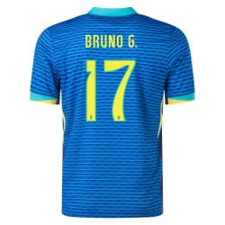 Bruno G. #17 Brasilien Fußballtrikot Copa America 2024 Auswärtstrikot Herren