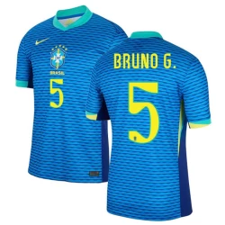 Bruno G. #5 Brasilien Fußballtrikot Copa America 2024 Auswärtstrikot Herren