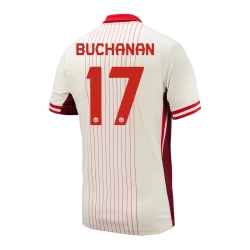 Buchanan #17 Kanada Fußballtrikots Copa America 2024 Auswärtstrikot Herren