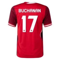 Buchanan #17 Kanada Fußballtrikots Copa America 2024 Heimtrikot Herren