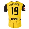 BVB Borussia Dortmund Brandt #19 Fußballtrikot 2024-25 Heimtrikot Herren