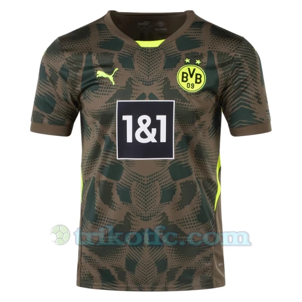 BVB Borussia Dortmund Fußballtrikot 2024-25 Torwart Heimtrikot Herren