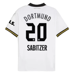 BVB Borussia Dortmund Fußballtrikot Sabitzer #20 2024-25 Ausweichtrikot Herren