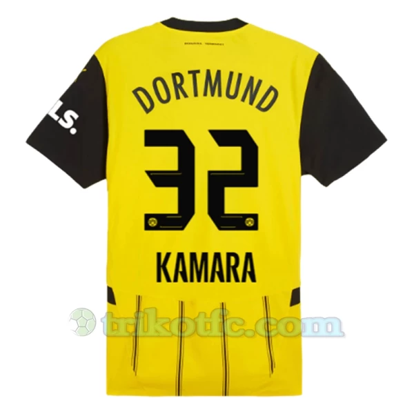 BVB Borussia Dortmund Kamara #32 Fußballtrikot 2024-25 Heimtrikot Herren