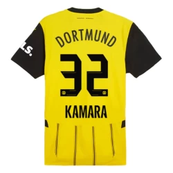 BVB Borussia Dortmund Kamara #32 Fußballtrikots 2024-25 Heimtrikot Herren