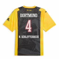 BVB Borussia Dortmund M. Schlotterbeck #4 Fußballtrikot 2024-25 Special Heimtrikot Herren