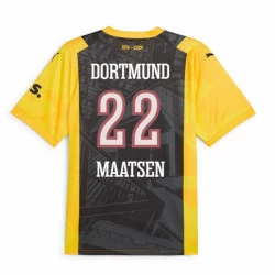 BVB Borussia Dortmund Maatsen #22 Fußballtrikot 2024-25 Special Heimtrikot Herren