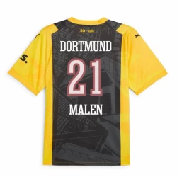 BVB Borussia Dortmund Malen #21 Fußballtrikot 2024-25 Special Heimtrikot Herren