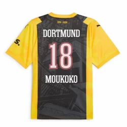 BVB Borussia Dortmund Moukoko #18 Fußballtrikot 2024-25 Special Heimtrikot Herren