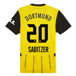 BVB Borussia Dortmund Sabitzer #20 Fußballtrikot 2024-25 Heimtrikot Herren