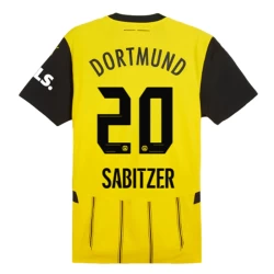 BVB Borussia Dortmund Sabitzer #20 Fußballtrikots 2024-25 Heimtrikot Herren