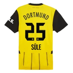 BVB Borussia Dortmund Sule #25 Fußballtrikot 2024-25 Heimtrikot Herren