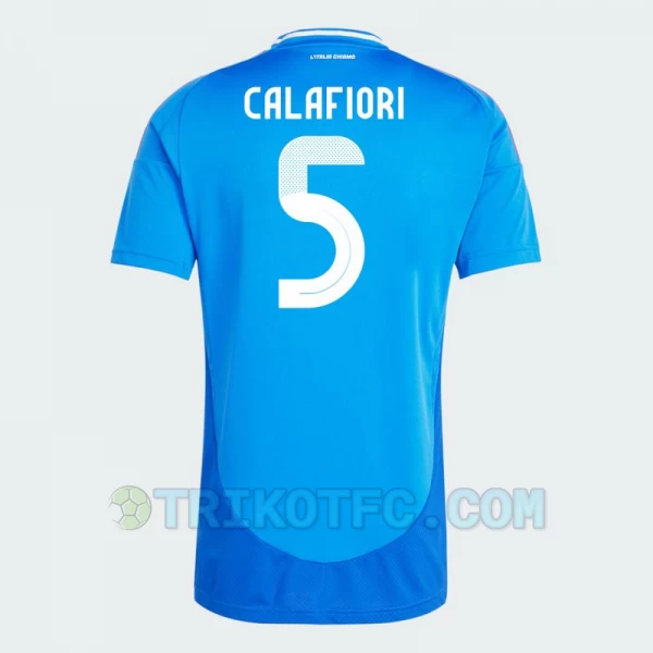 Calafiori Calafiori #5 Italien Fußballtrikots EM 2024 Heimtrikot Herren