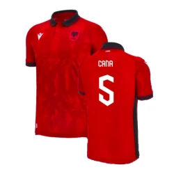Cana #5 Albanien Fußballtrikots EM 2024 Heimtrikot Herren