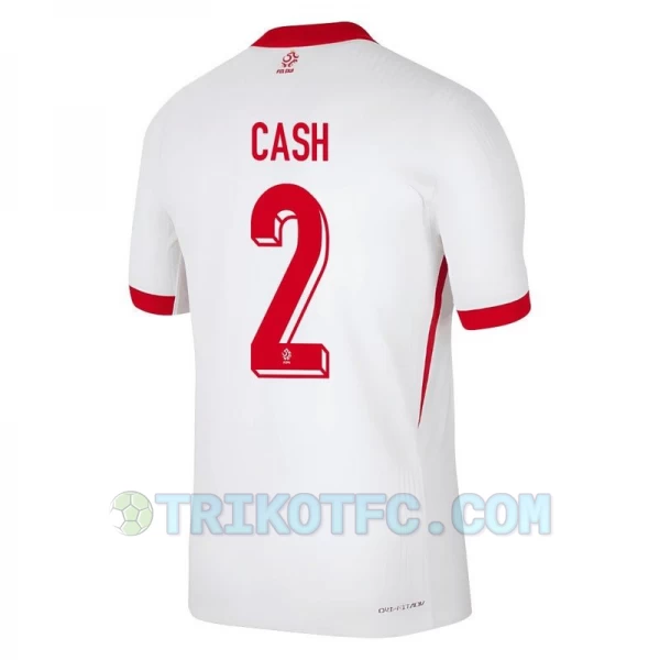 Cash #2 Polen Fußballtrikots EM 2024 Heimtrikot Herren