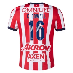 CD Guadalajara C. Cowell #16 Fußballtrikot 2024-25 Heimtrikot Herren