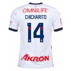 CD Guadalajara Fußballtrikot 2023-24 Chicharito #14 Auswärtstrikot Herren