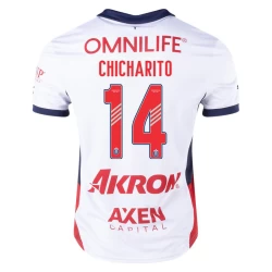 CD Guadalajara Fußballtrikot 2024-25 Chicharito #14 Auswärtstrikot Herren