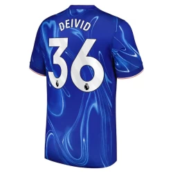 Chelsea FC Deivid #36 Fußballtrikot 2024-25 Heimtrikot Herren