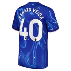 Chelsea FC Renato Veiga #40 Fußballtrikot 2024-25 Heimtrikot Herren