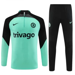 Chelsea FC Trainingsanzüge Sweatshirt 2023-24 Light Grün Player Version