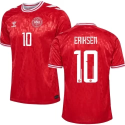 Christian Eriksen #10 Dänemark Fußballtrikot EM 2024 Heimtrikot Herren