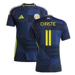 Christie #11 Schottland Fußballtrikot EM 2024 Heimtrikot Herren