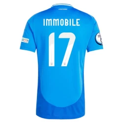 Ciro Immobile #17 Italien Fußballtrikot EM 2024 Heimtrikot Herren