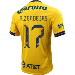 Club América A. Zendejas #17 Fußballtrikot 2024-25 Heimtrikot Herren