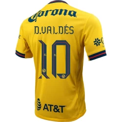 Club América D. Valdes #10 Fußballtrikot 2024-25 Heimtrikot Herren