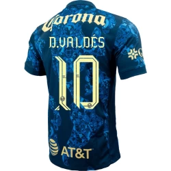 Club América Fußballtrikot 2024-25 D. Valdes #10 Auswärtstrikot Herren