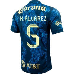 Club América Fußballtrikot 2024-25 K. Alvarez #5 Auswärtstrikot Herren