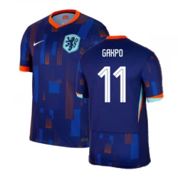 Cody Gakpo #11 Niederlande Fußballtrikots EM 2024 Auswärtstrikot Herren