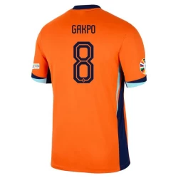 Cody Gakpo #8 Niederlande Fußballtrikot EM 2024 Heimtrikot Herren