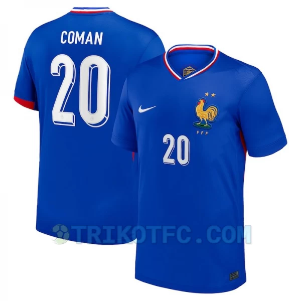 Coman #20 Frankreich Fußballtrikots EM 2024 Heimtrikot Herren