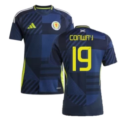 Conway #19 Schottland Fußballtrikot EM 2024 Heimtrikot Herren