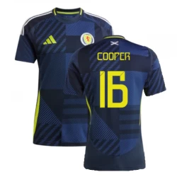 Cooper #16 Schottland Fußballtrikots EM 2024 Heimtrikot Herren