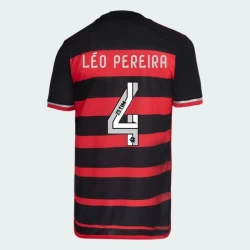 CR Flamengo Leo Pereira #4 Fußballtrikot 2024-25 Heimtrikot Herren