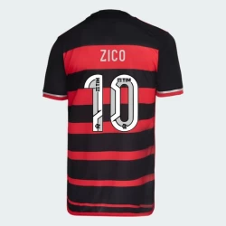 CR Flamengo Zico #10 Fußballtrikot 2024-25 Heimtrikot Herren