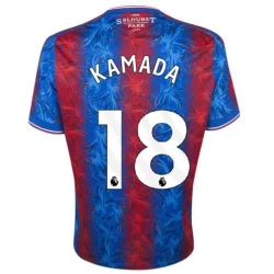 Crystal Palace Kamada #18 Fußballtrikot 2024-25 Heimtrikot Herren