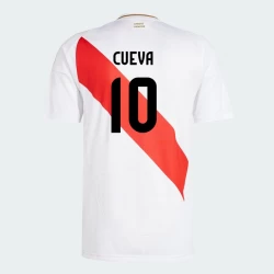 Cueva #10 Peru Fußballtrikot Copa America 2024 Heimtrikot Herren