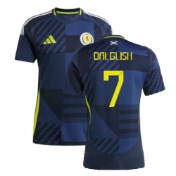 Dalglish #7 Schottland Fußballtrikot EM 2024 Heimtrikot Herren