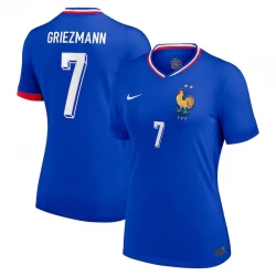 Damen Antoine Griezmann #7 Frankreich Fußballtrikots EM 2024 Heimtrikot