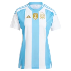 Damen Argentinien Fußballtrikot Copa America 2024 Heimtrikot