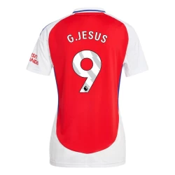 Damen Arsenal FC Gabriel Jesus #9 Fußballtrikot 2024-25 Heimtrikot