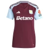 Damen Aston Villa Fußballtrikot 2024-25 Heimtrikot