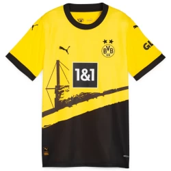 Damen BVB Borussia Dortmund Fußballtrikot 2023-24 Heimtrikot