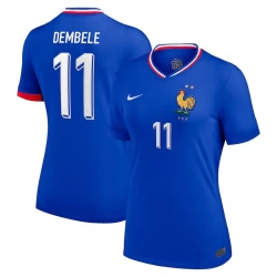 Damen Dembele #11 Frankreich Fußballtrikots EM 2024 Heimtrikot